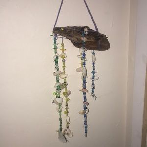 Drift wood wind chimes/ sun catcher